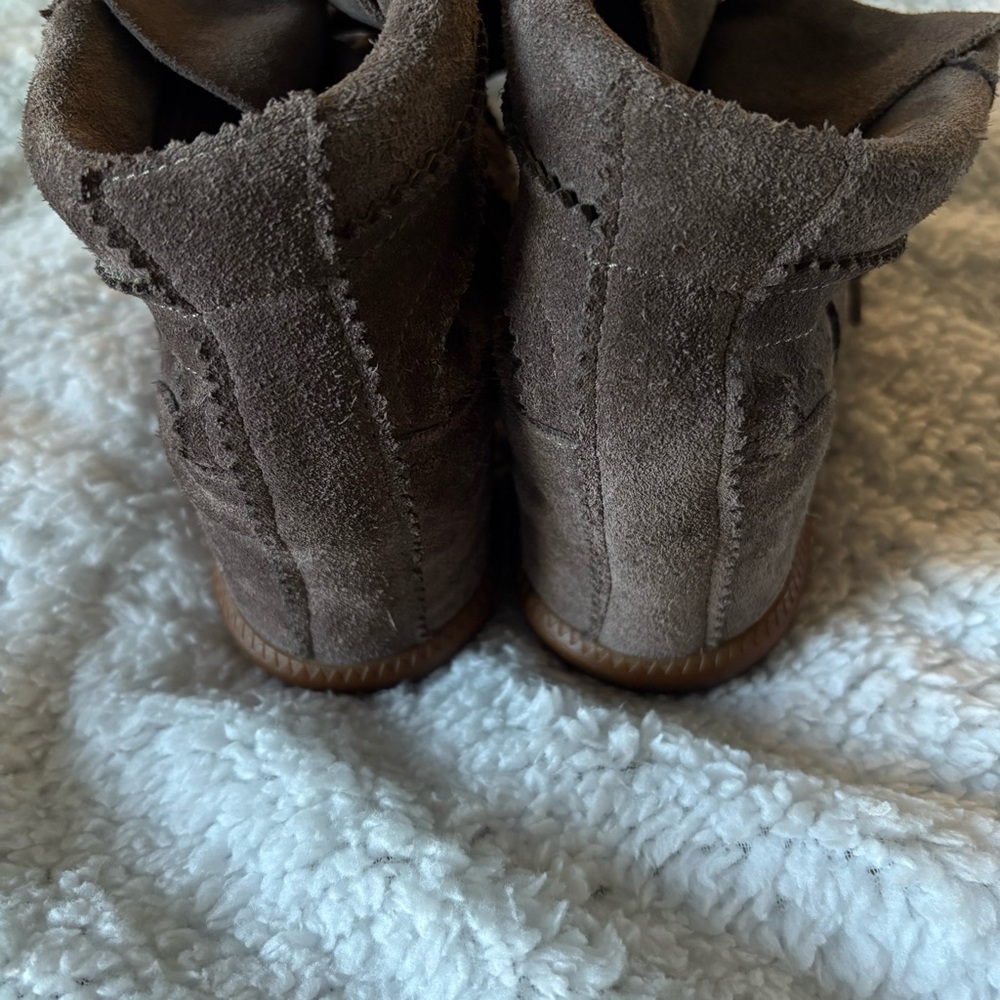 ISABEL MARANT bobby wedge sneakers - Picture 8 of 11